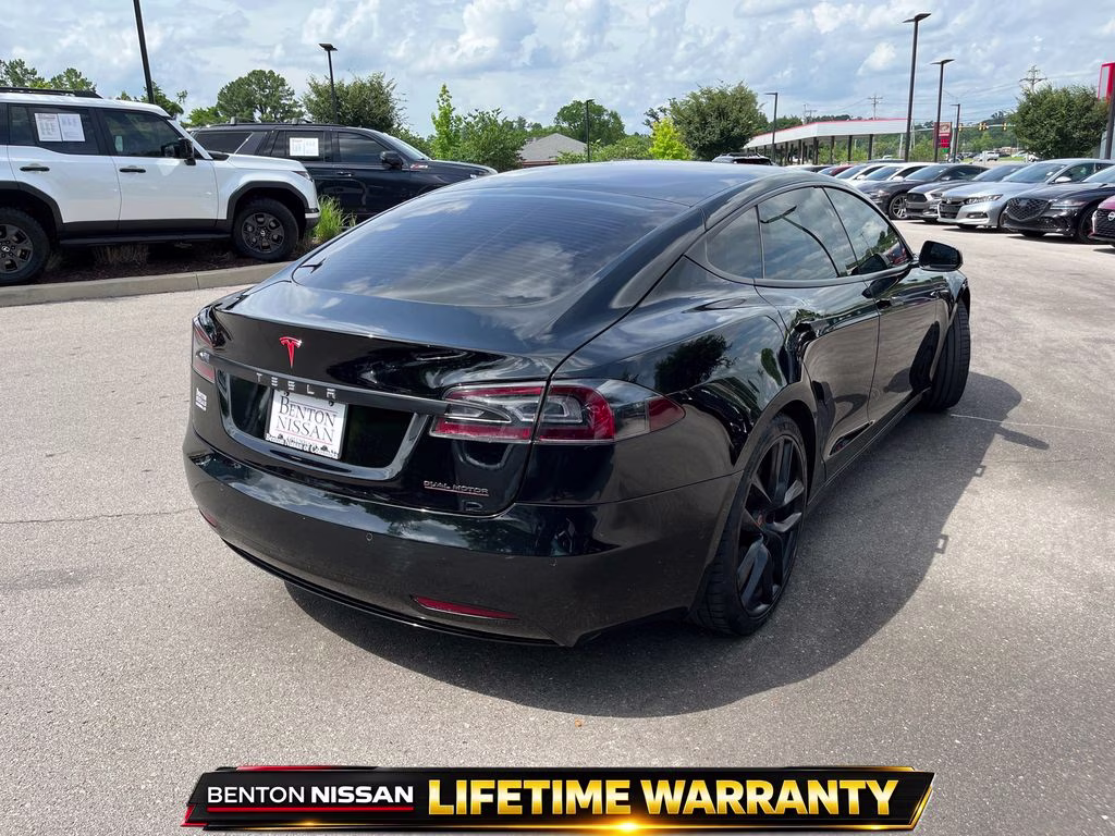 2018 Black Tesla Model S P100D AWD Hatchback