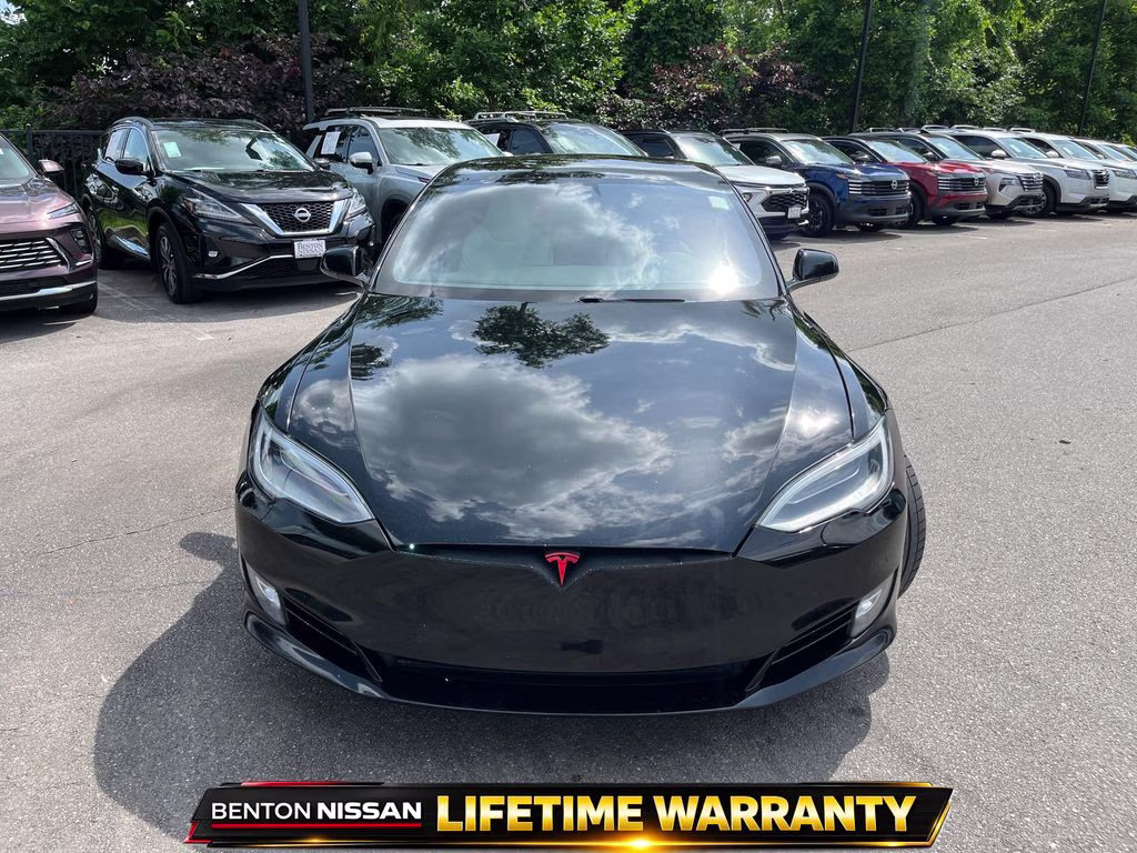 2018 Black Tesla Model S P100D AWD Hatchback