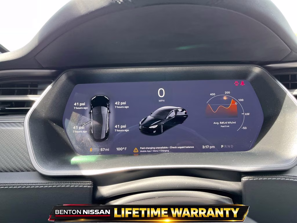 2018 Black Tesla Model S P100D AWD Hatchback