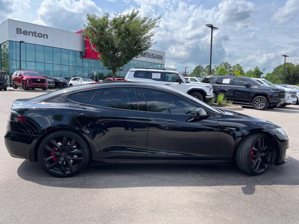 2018 Black Tesla Model S P100D AWD Hatchback