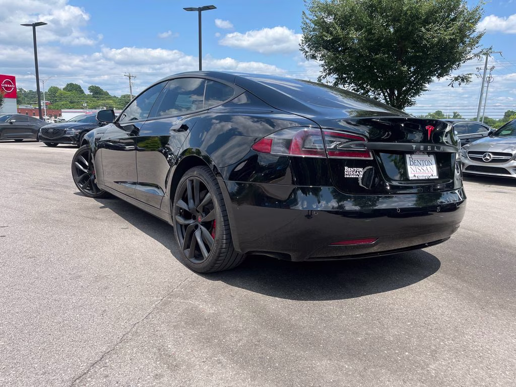 2018 Black Tesla Model S P100D AWD Hatchback