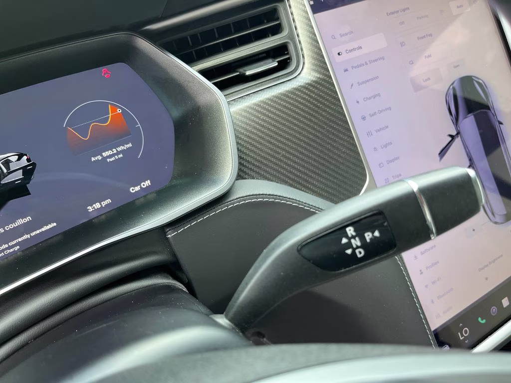 2018 Black Tesla Model S P100D AWD Hatchback