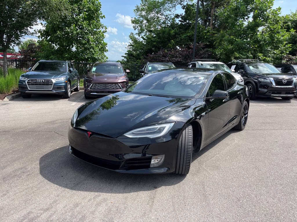 2018 Black Tesla Model S P100D AWD Hatchback