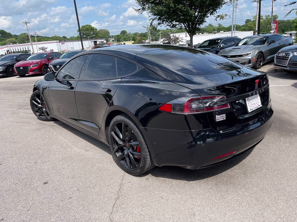 2018 Black Tesla Model S P100D AWD Hatchback
