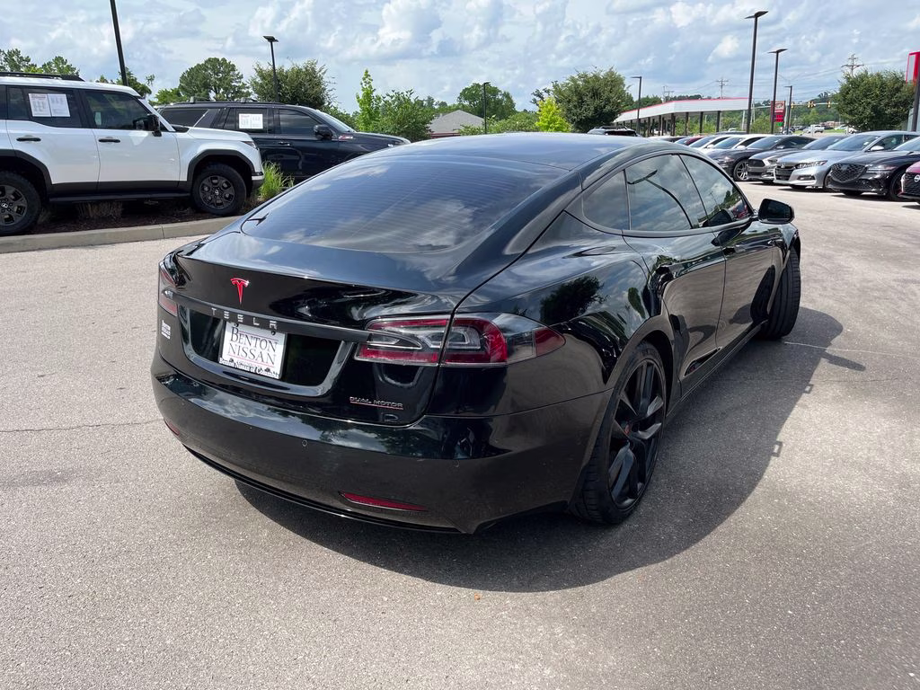 2018 Black Tesla Model S P100D AWD Hatchback