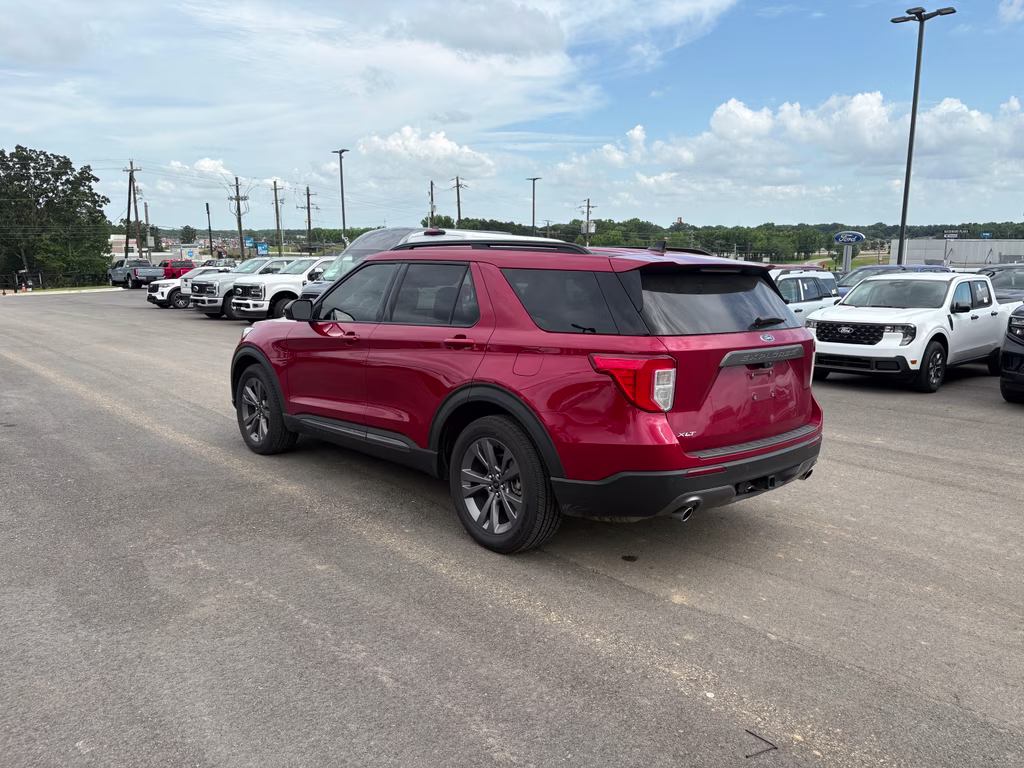 2022 RAPID RED MET TINTED CC Ford Explorer XLT RWD SUV