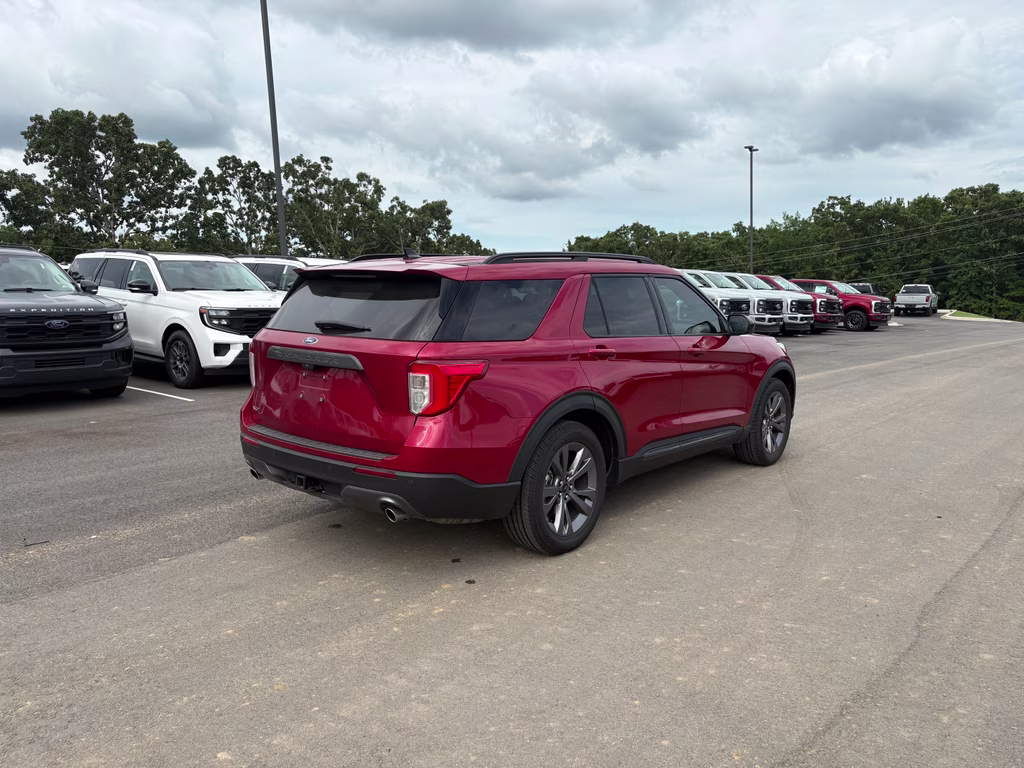 2022 RAPID RED MET TINTED CC Ford Explorer XLT RWD SUV