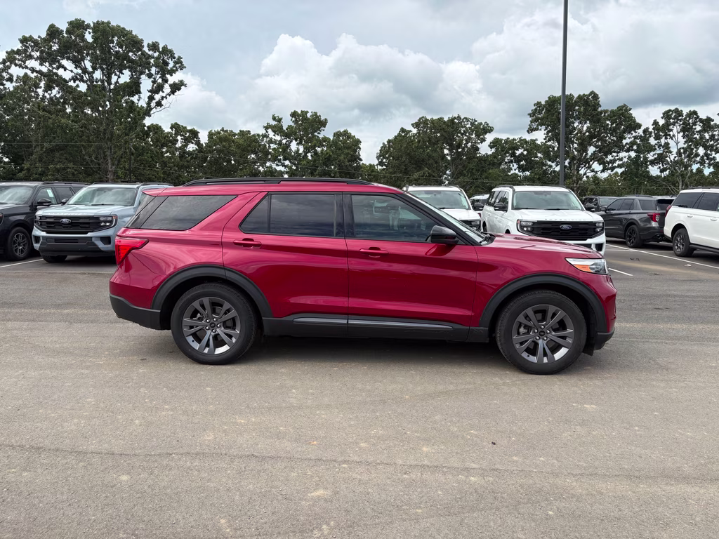 2022 RAPID RED MET TINTED CC Ford Explorer XLT RWD SUV