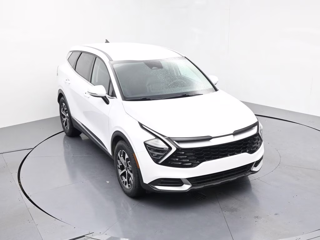 2024 Glacial White Pearl Kia Sportage EX FWD SUV