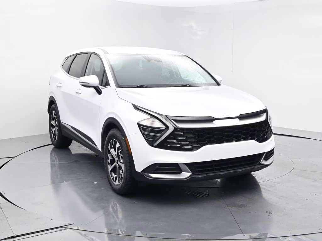 2024 Glacial White Pearl Kia Sportage EX FWD SUV