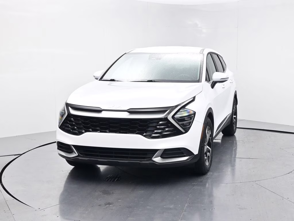 2024 Glacial White Pearl Kia Sportage EX FWD SUV