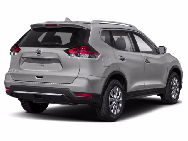 2019 Brilliant Silver Metallic Nissan Rogue SV FWD SUV