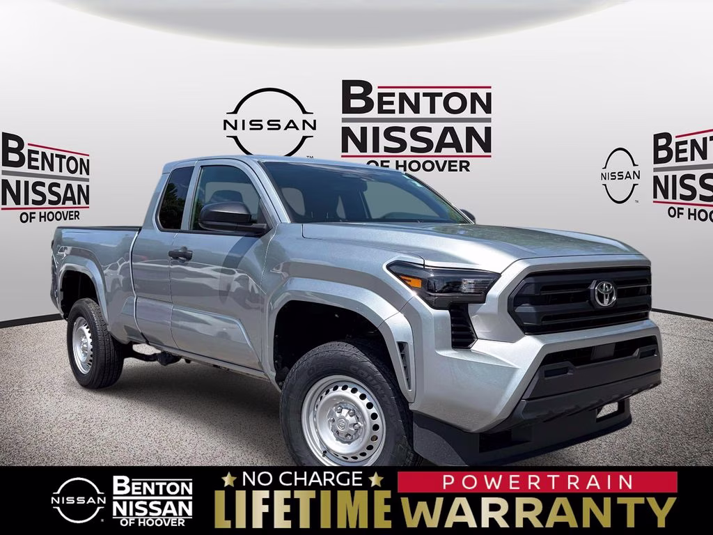 2025 Celestial Silver Metallic Toyota Tacoma SR 4X4 Truck