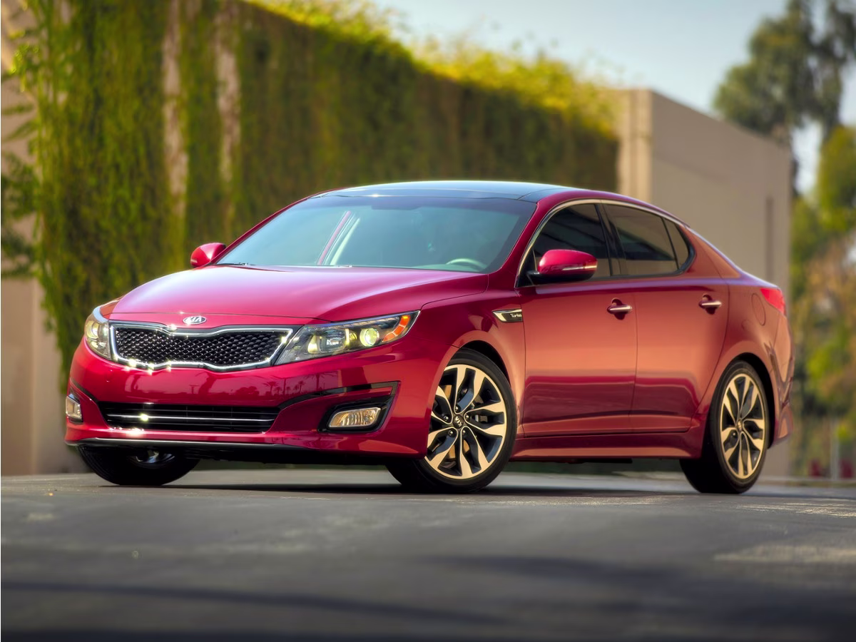2015 Ebony Black Kia Optima LX FWD Sedan