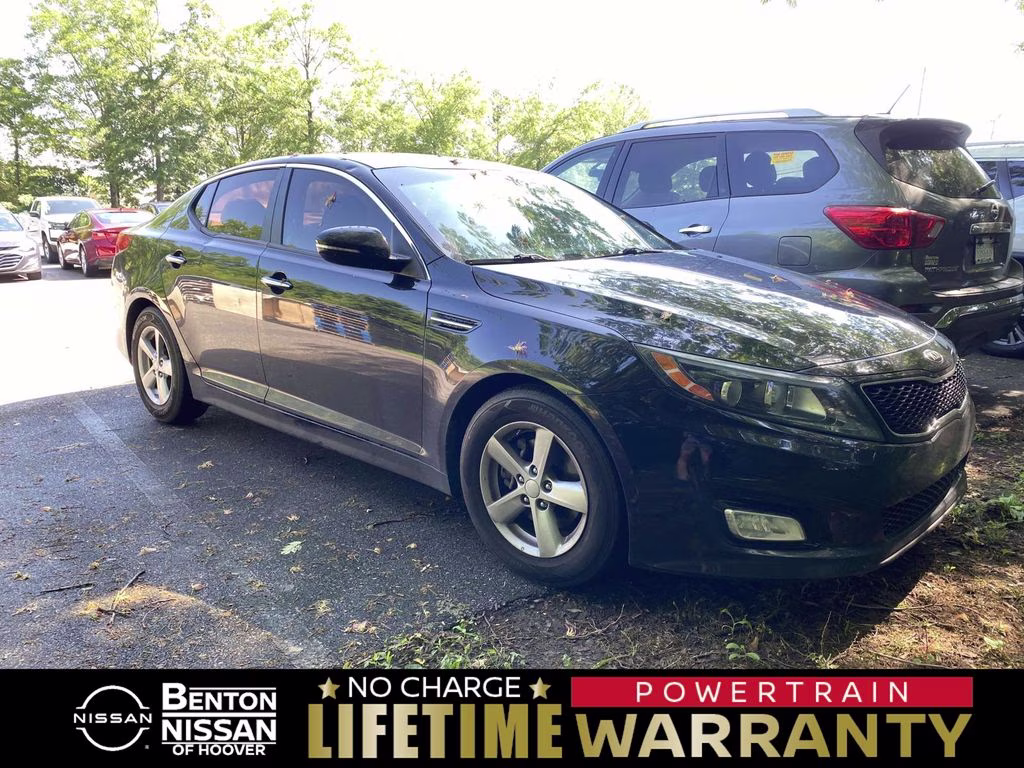 2015 Ebony Black Kia Optima LX FWD Sedan