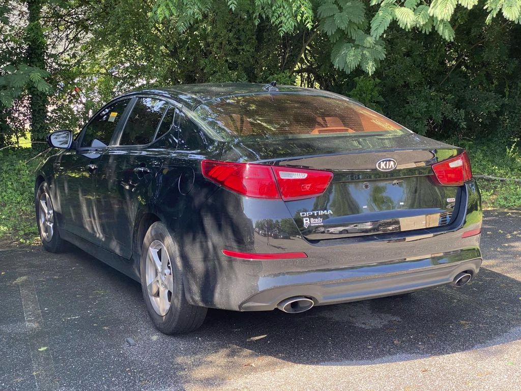 2015 Ebony Black Kia Optima LX FWD Sedan