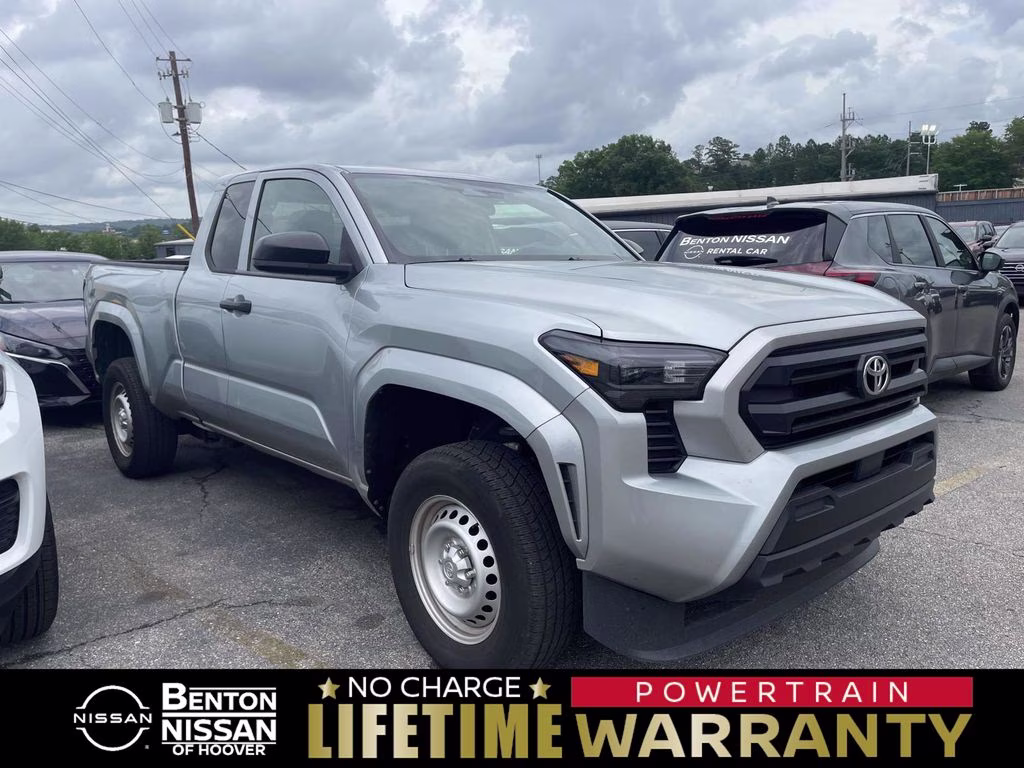 2025 Celestial Silver Metallic Toyota Tacoma SR 4X4 Truck