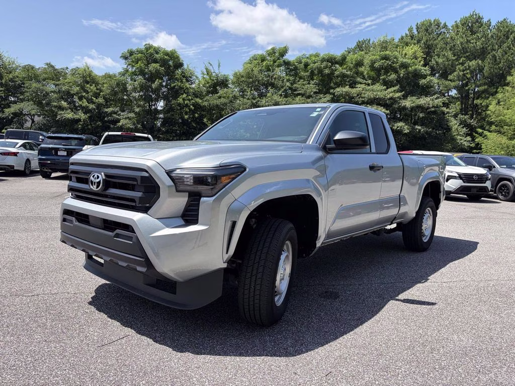 2025 Celestial Silver Metallic Toyota Tacoma SR 4X4 Truck