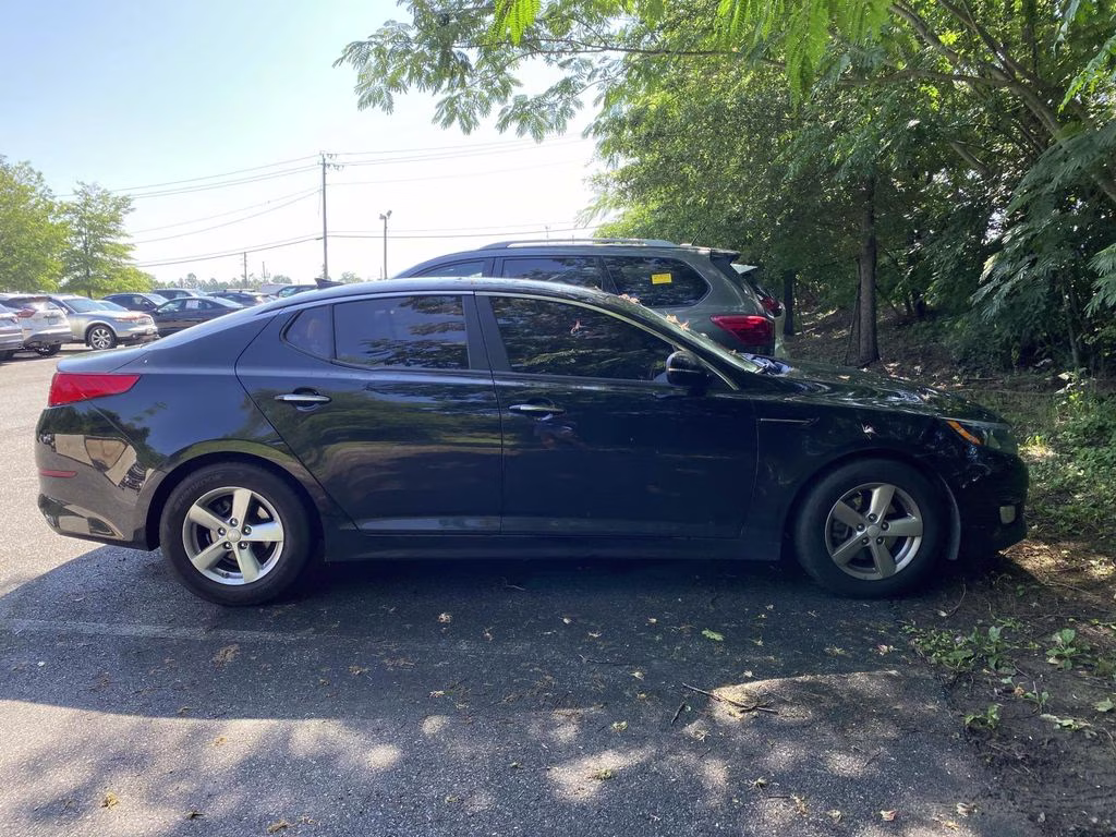2015 Ebony Black Kia Optima LX FWD Sedan