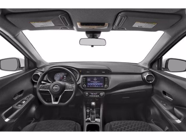 2023 Aspen White Tricoat/Super Black Nissan Kicks SV FWD SUV