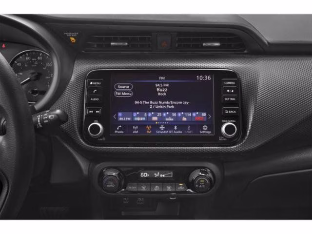 2023 Aspen White Tricoat/Super Black Nissan Kicks SV FWD SUV