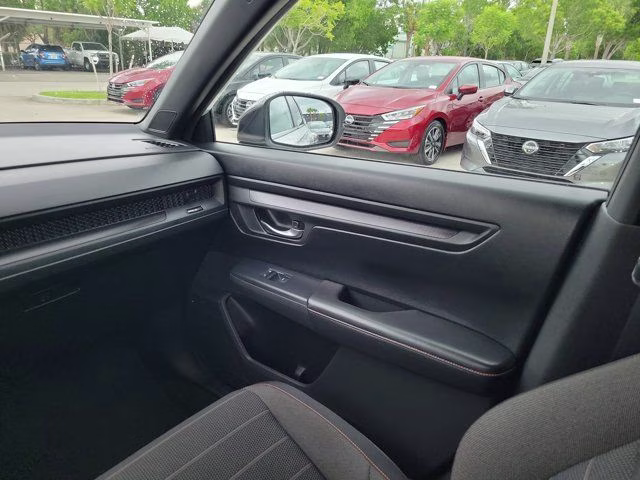 2024 Platinum White Pearl Honda CR-V Hybrid Sport FWD SUV