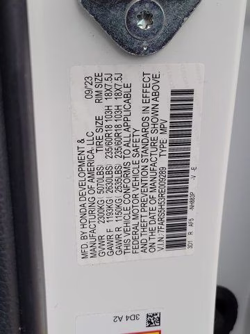 2024 Platinum White Pearl Honda CR-V Hybrid Sport FWD SUV