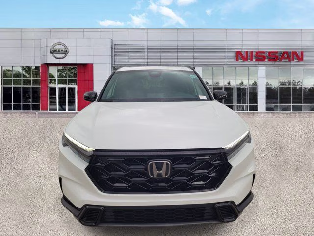 2024 Platinum White Pearl Honda CR-V Hybrid Sport FWD SUV