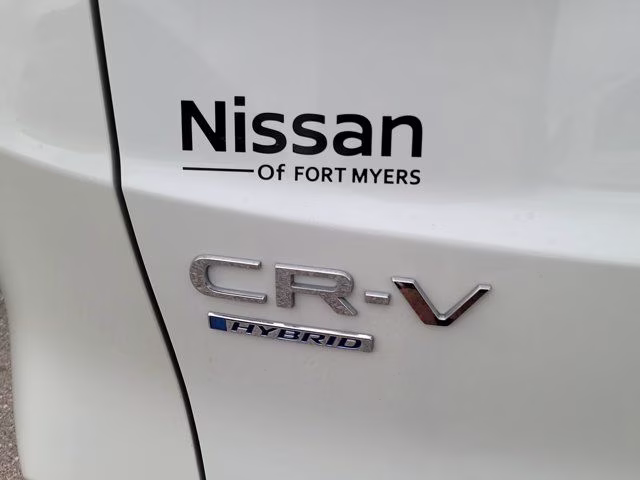 2024 Platinum White Pearl Honda CR-V Hybrid Sport FWD SUV