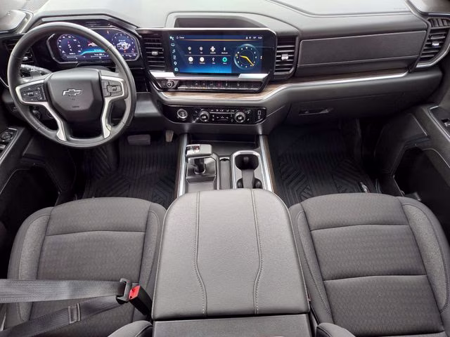 2024 Summit White Chevrolet Silverado 1500 LT Trail Boss 4X4 Truck