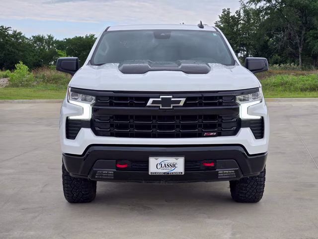 2024 Summit White Chevrolet Silverado 1500 LT Trail Boss 4X4 Truck