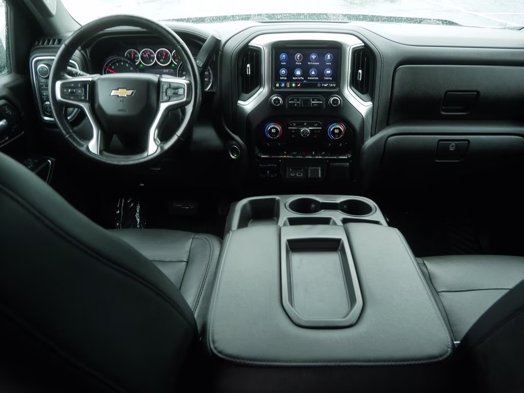 2020 Silver Ice Metallic Chevrolet Silverado 1500 LTZ w/ 1LZ 4X4 Truck
