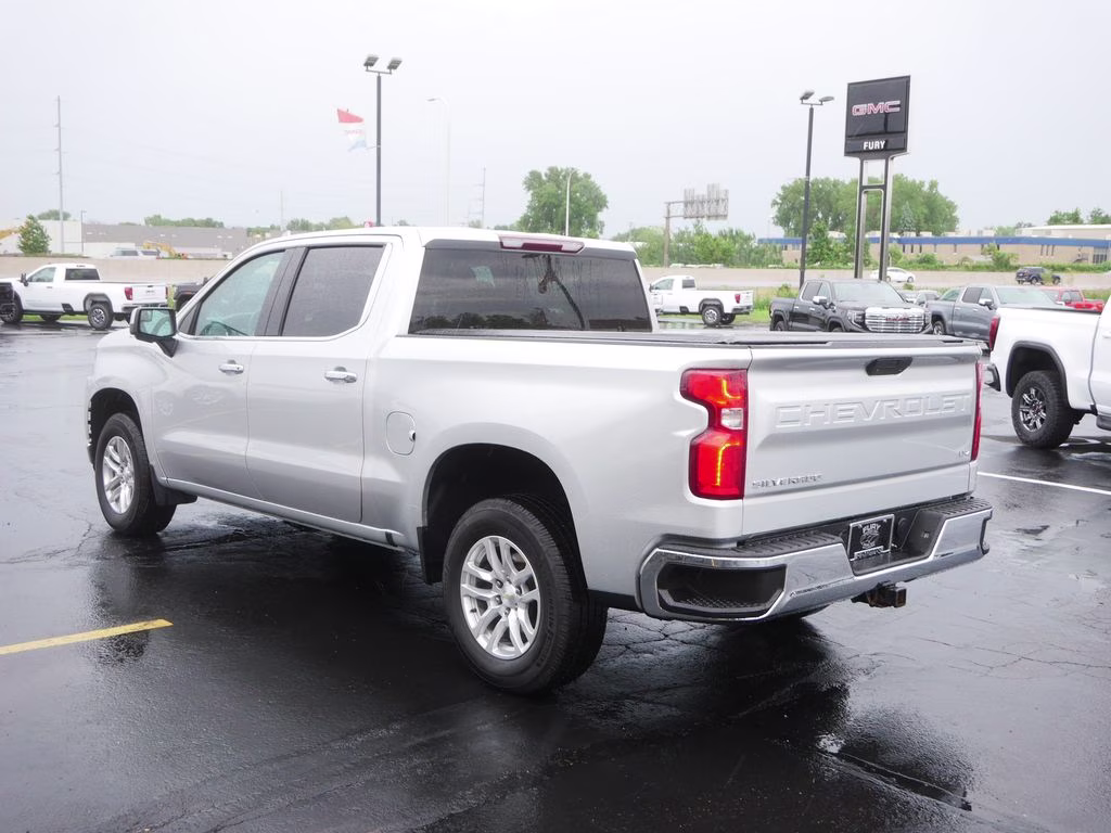 2020 Silver Ice Metallic Chevrolet Silverado 1500 LTZ w/ 1LZ 4X4 Truck