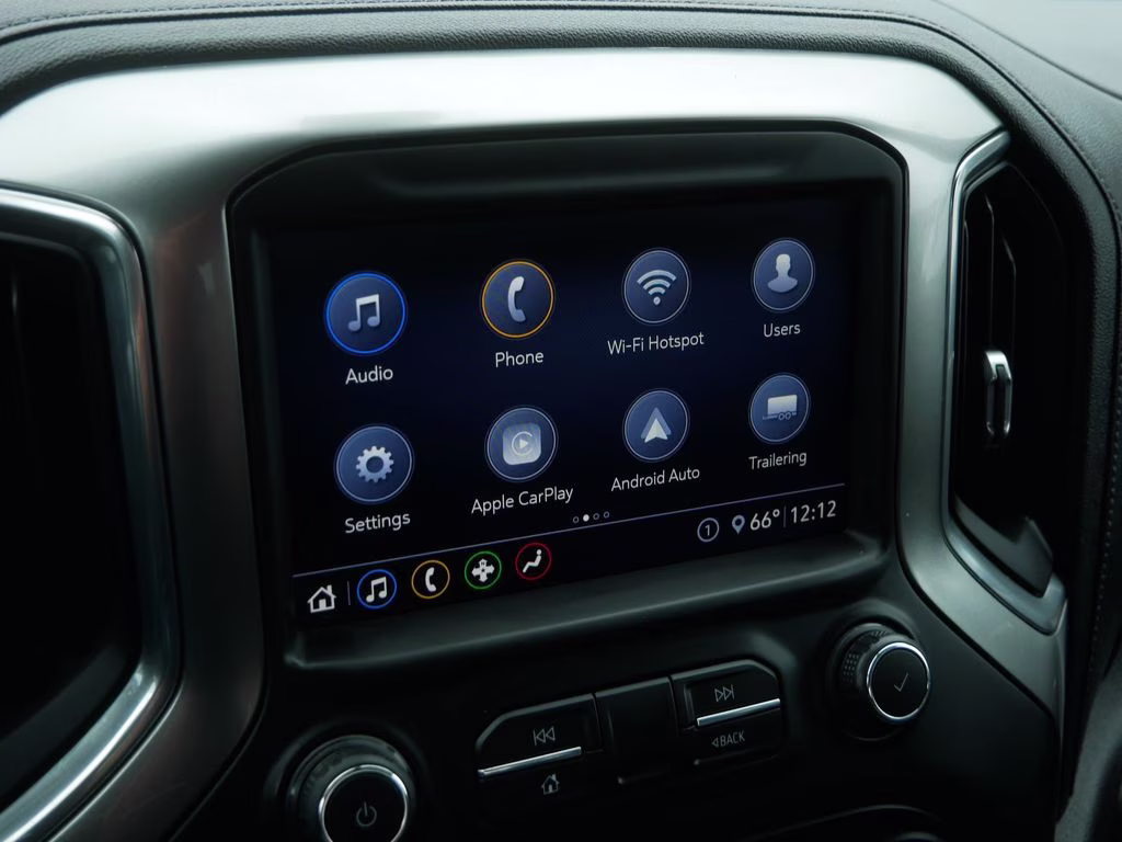 2020 Silver Ice Metallic Chevrolet Silverado 1500 LTZ 4X4 Truck