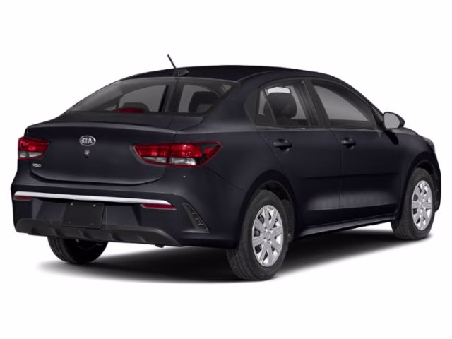 2021 Aurora Black Kia Rio LX FWD Sedan