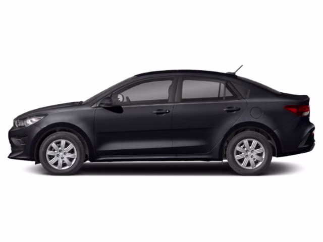 2021 Aurora Black Kia Rio LX FWD Sedan