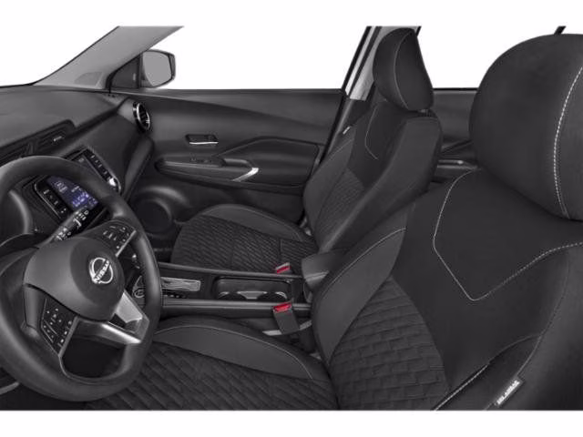 2023 Aspen White Tricoat/Super Black Nissan Kicks SV FWD SUV