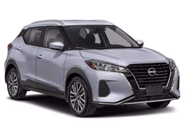 2023 Aspen White Tricoat/Super Black Nissan Kicks SV FWD SUV