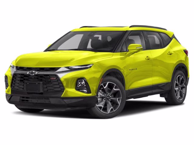 2022 Nitro Yellow Metallic Chevrolet Blazer RS AWD SUV