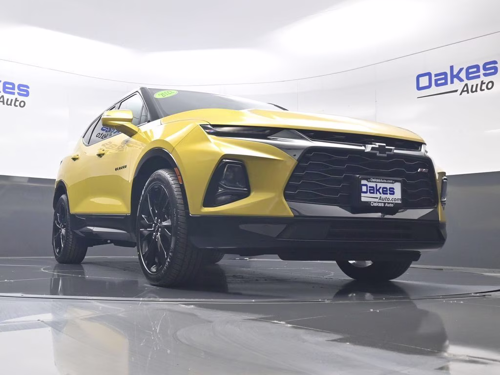 2022 Nitro Yellow Metallic Chevrolet Blazer RS AWD SUV