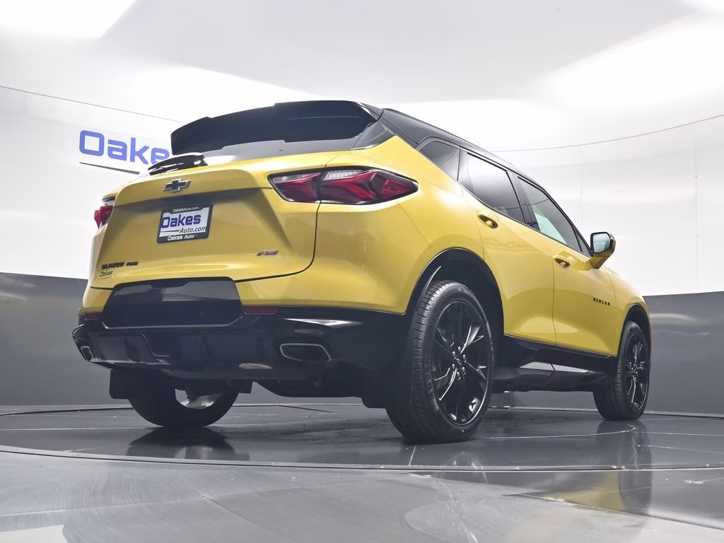 2022 Nitro Yellow Metallic Chevrolet Blazer RS AWD SUV