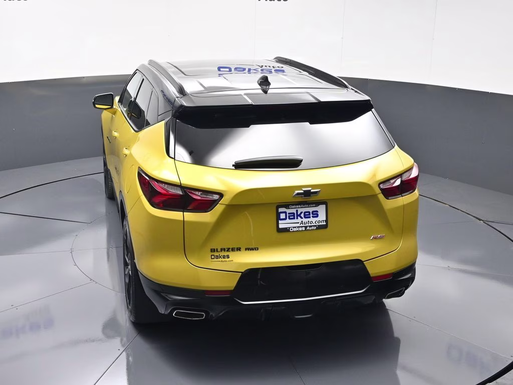 2022 Nitro Yellow Metallic Chevrolet Blazer RS AWD SUV