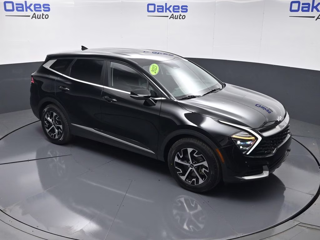2024 Ebony Black Kia Sportage EX FWD SUV