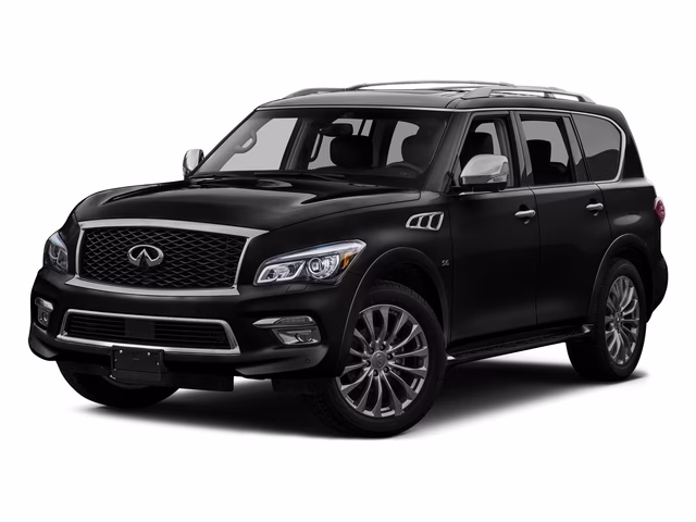 2016 Black Obsidian INFINITI QX80 Limited 4X4 SUV