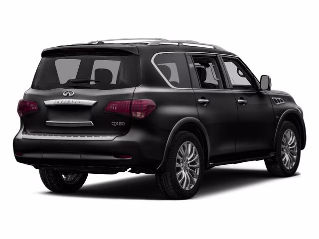 2016 Black Obsidian INFINITI QX80 Limited 4X4 SUV