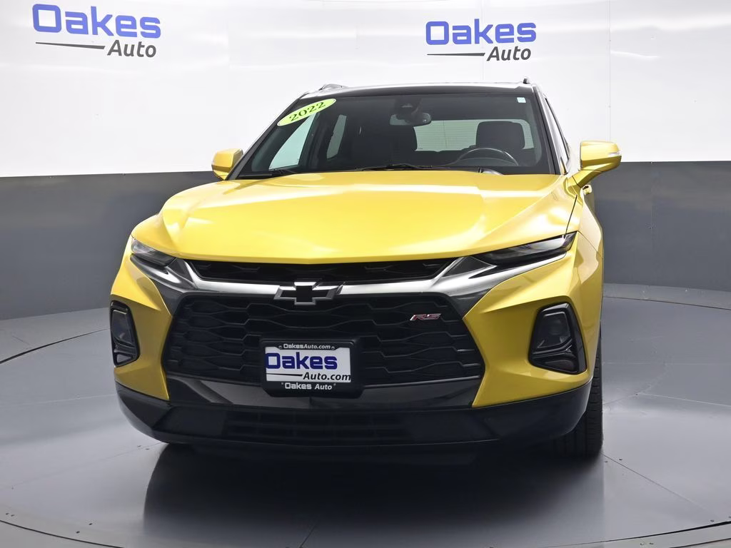 2022 Nitro Yellow Metallic Chevrolet Blazer RS AWD SUV