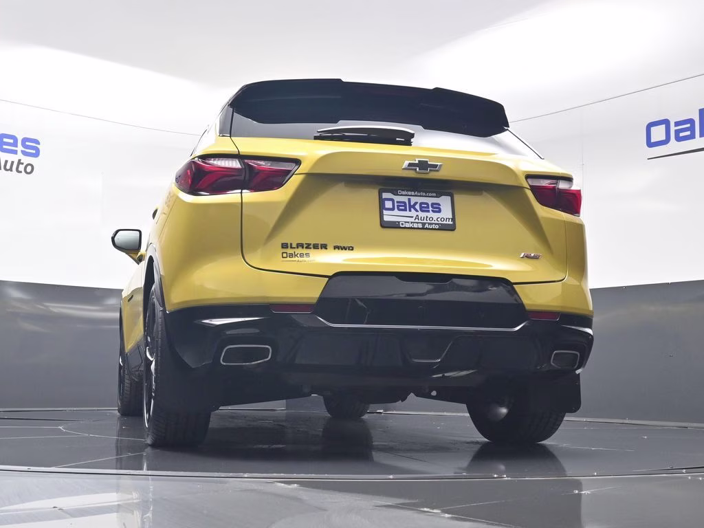 2022 Nitro Yellow Metallic Chevrolet Blazer RS AWD SUV