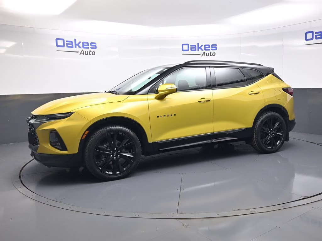 2022 Nitro Yellow Metallic Chevrolet Blazer RS AWD SUV