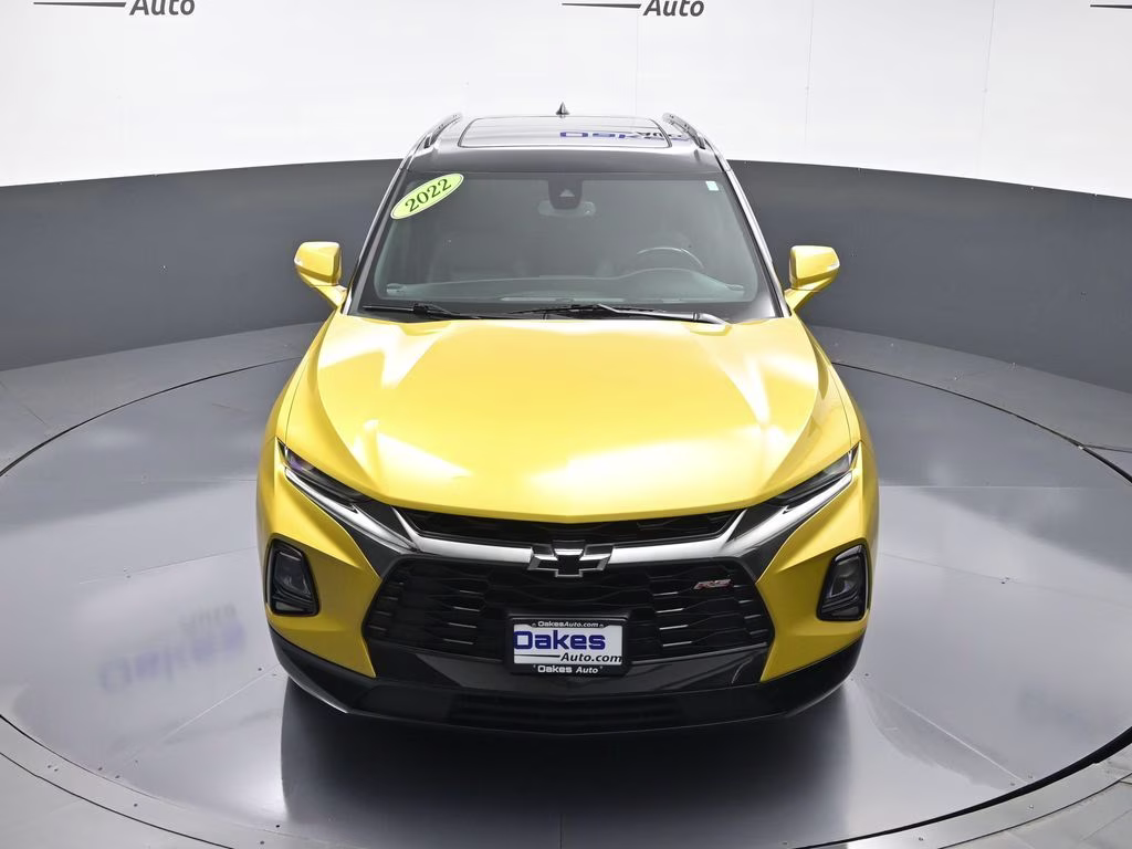 2022 Nitro Yellow Metallic Chevrolet Blazer RS AWD SUV