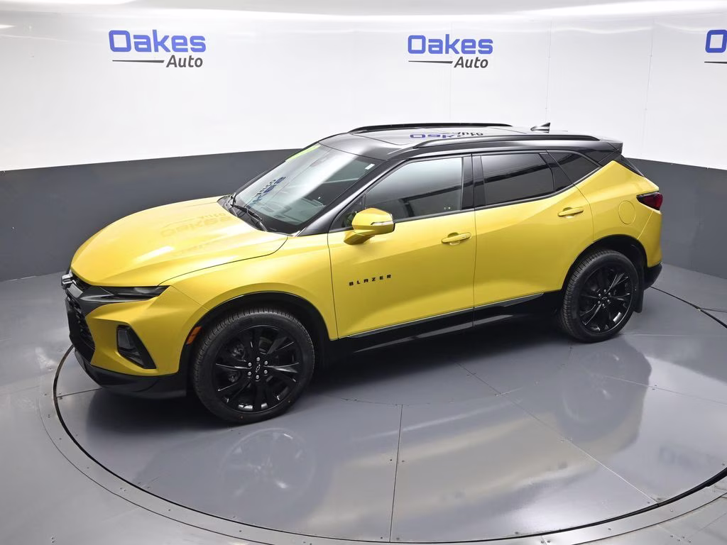 2022 Nitro Yellow Metallic Chevrolet Blazer RS AWD SUV